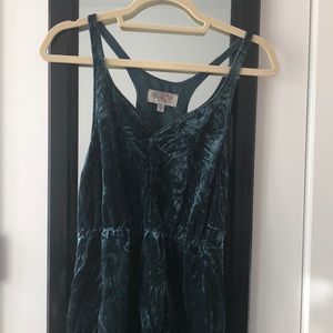 Racer back Velvet Tank